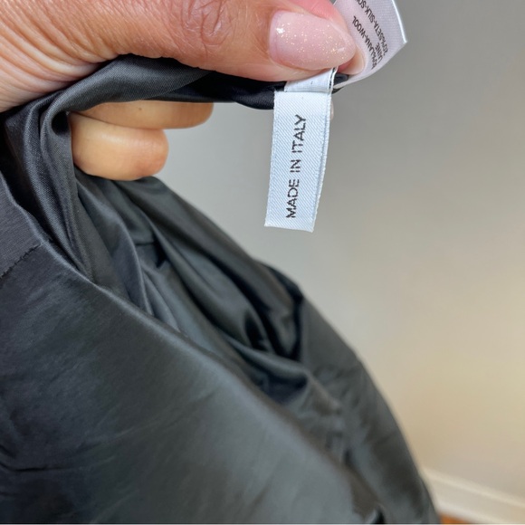 Olivier Theyskens Wool and Silk Black Maxi Skirt  Size 40 - Picture 6 of 7